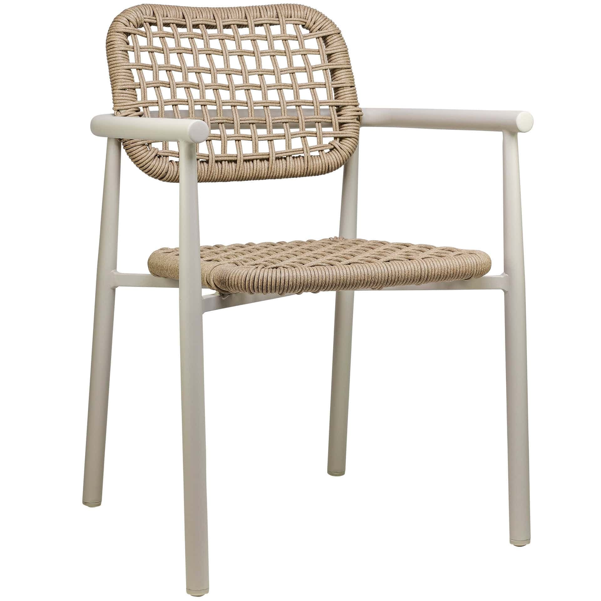 Charly Terrassenstuhl - Beige/Sand