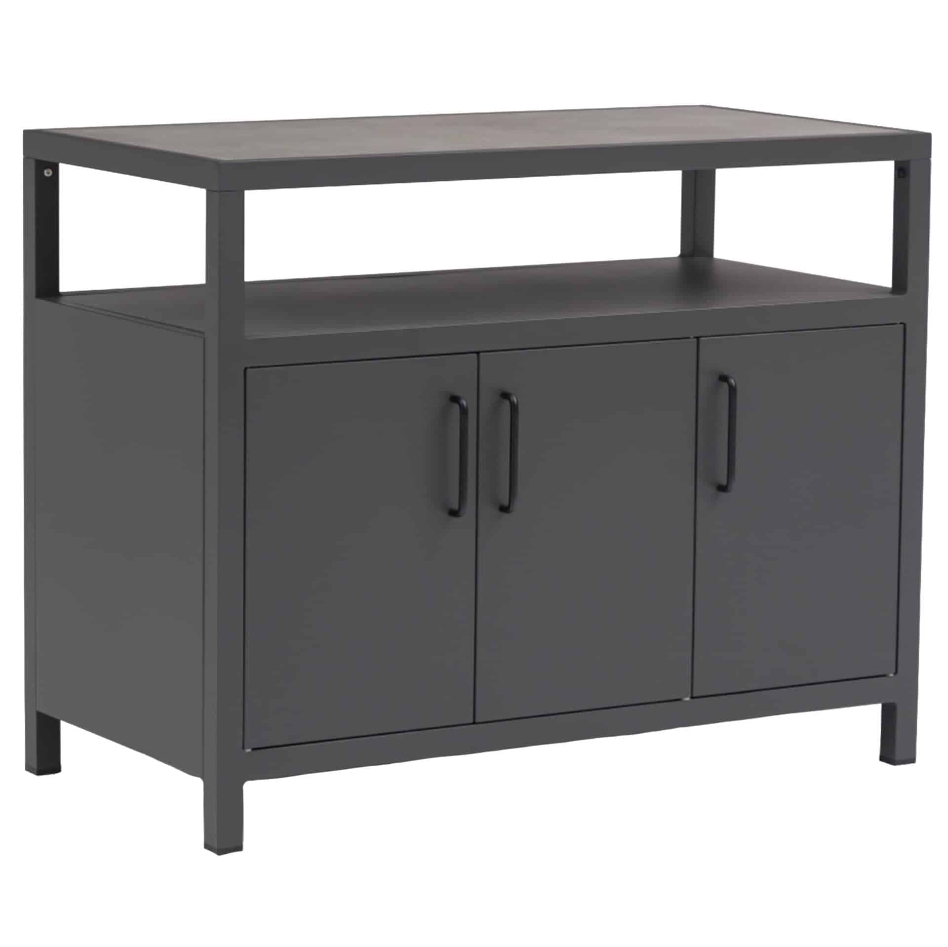 Brent Outdoor-Aufbewahrungsschrank – Anthrazit